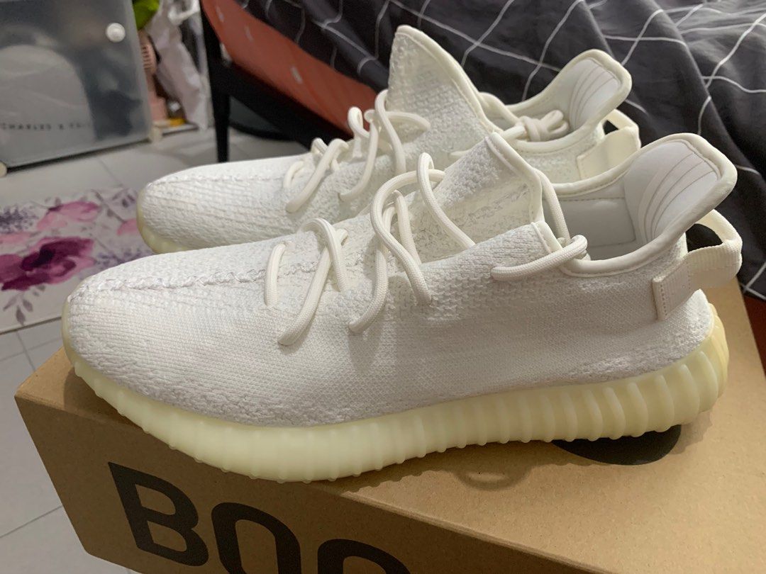 cream yeezys 350