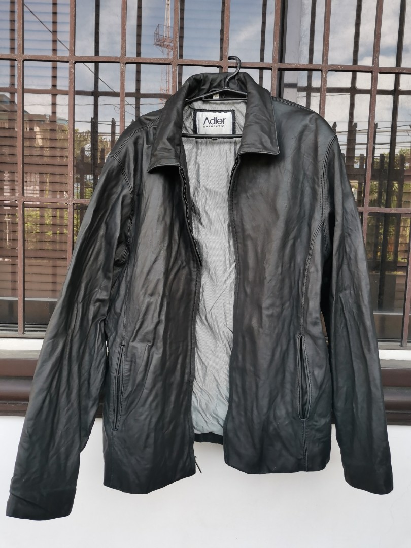 Adler Authentic Leather Jacket, Men's Fashion, Coats, Jackets and ...