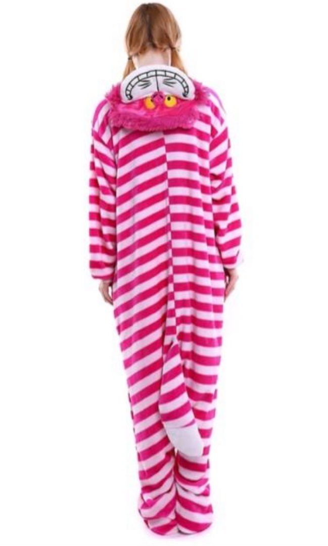 Alice in Wonderland Outfit/Costume Cheshire Cat Onesie, Women's