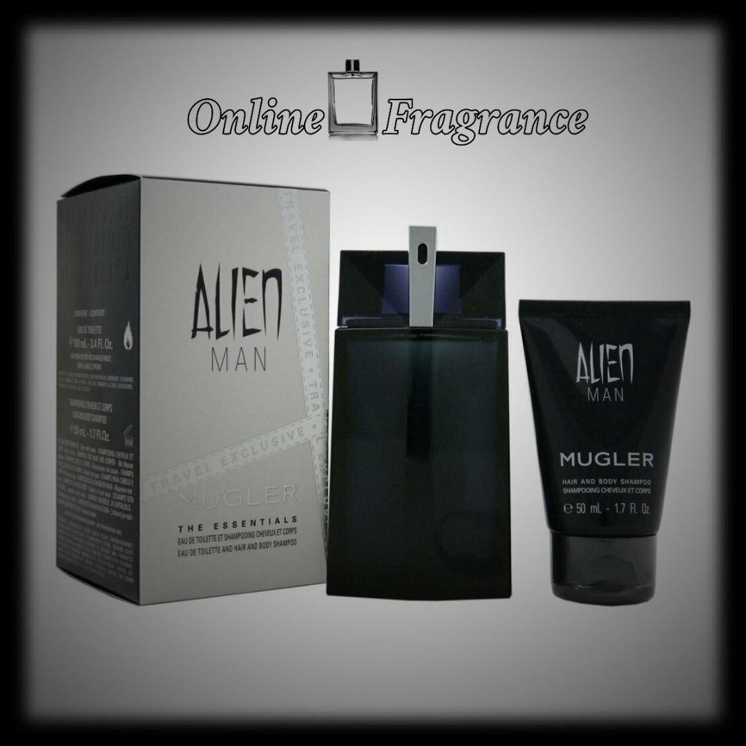 Alien man deals cologne