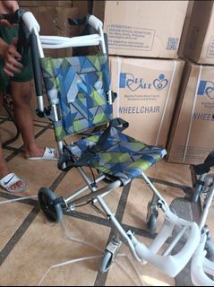 Alluminun Compact Travel Wheelchair