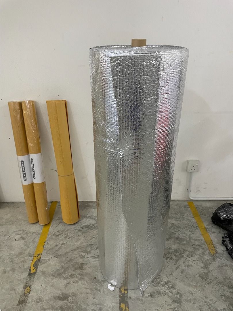 Bubble deals aluminium foil