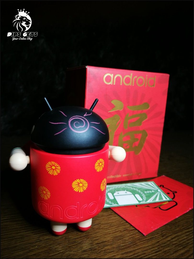 Android Figure, Special Edition 2016 (Category: Figurines & Statues) located in Santa Rosa. Submitted by dibsgets (Listing ID 1195764429, Image 2). Description: Special Limited Edition "Android" Figure, 2016 Red Pocket by: Dead Zebra Inc Designed in New York.