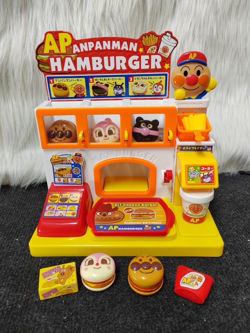 Anpanman Burger Shop, Hobbies & Toys, Toys & Games on Carousell