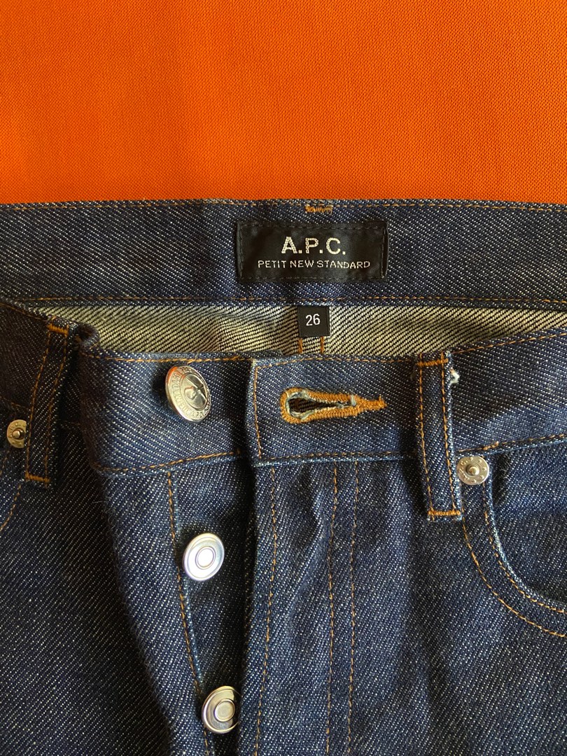 APC Selvedge New Petit Standard Jeans Denim, Men's Fashion, Bottoms