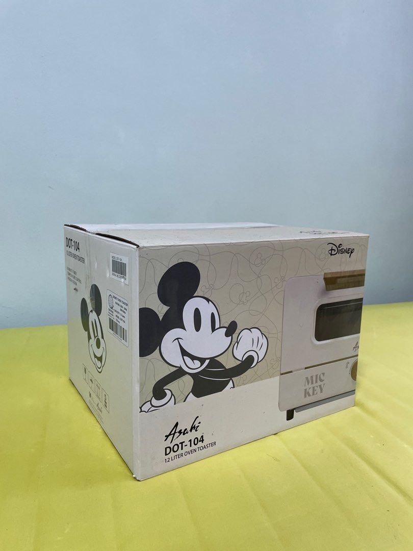 Asahi Disney Mickey Oven Toaster (12L), TV & Home Appliances, Kitchen