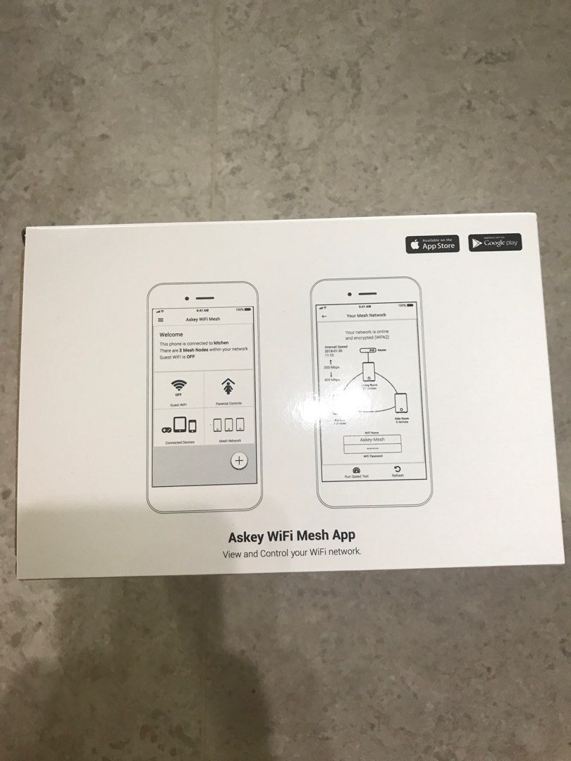 Askey Wifi Mesh (Model:AP5100W-D171), TV & Home Appliances, Other Home ...