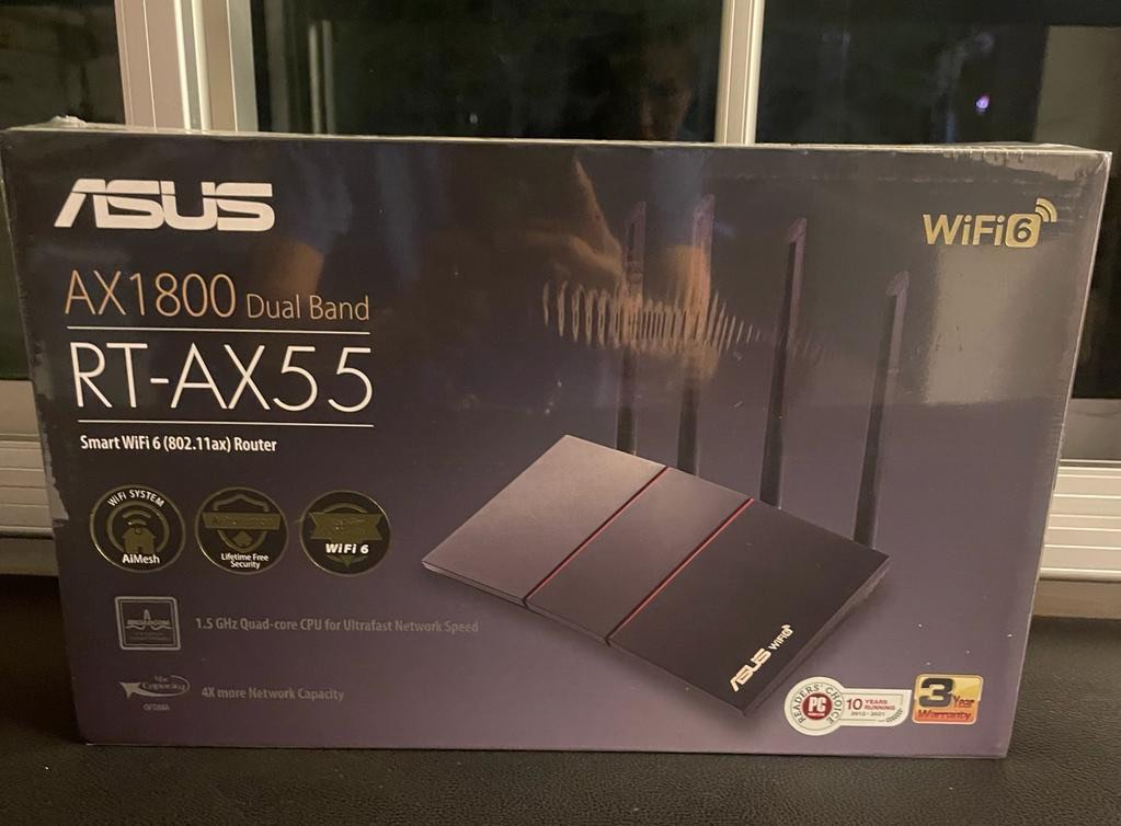 Asus RT-AX55 Router, Computers & Tech, Parts & Accessories, Networking ...