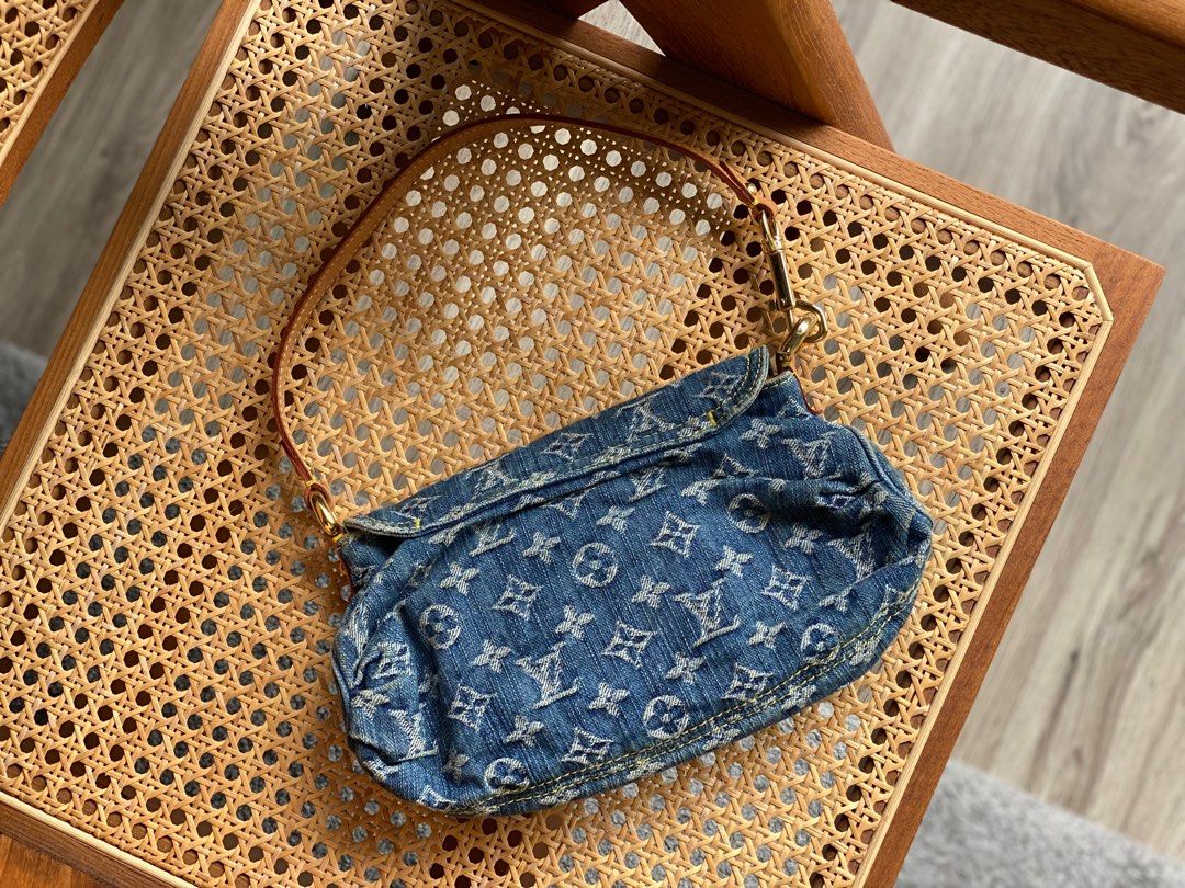 Louis vuitton best sale denim mini pleaty