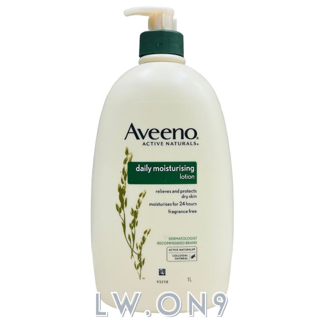 AVEENO ACTIVE NATURALS DAILY MOISTURIZING LOTION RELIEVES AND PROTECTS DRY SKIN FRAGRANCE FREE