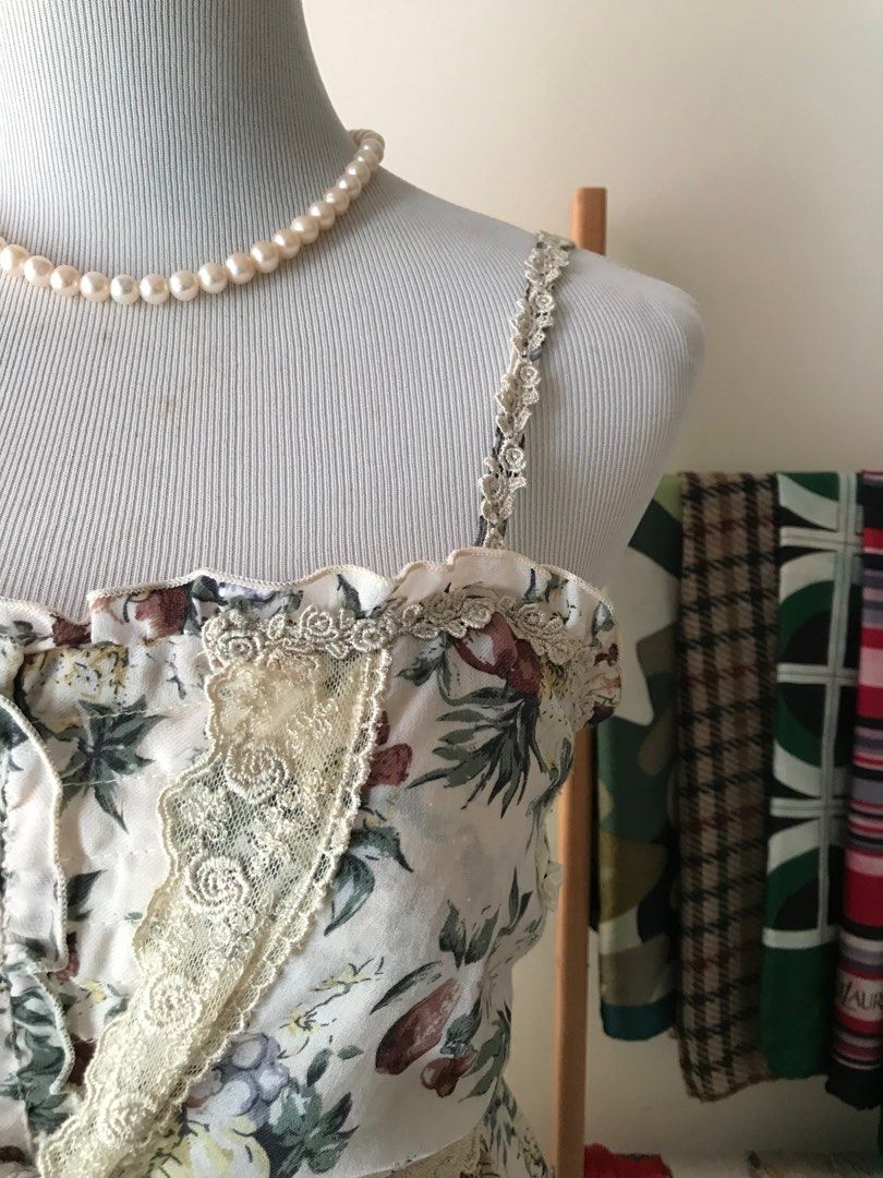 Axes Femme fruity print maxi dress, Women's Fashion, Dresses & Sets, Dresses on Carousell