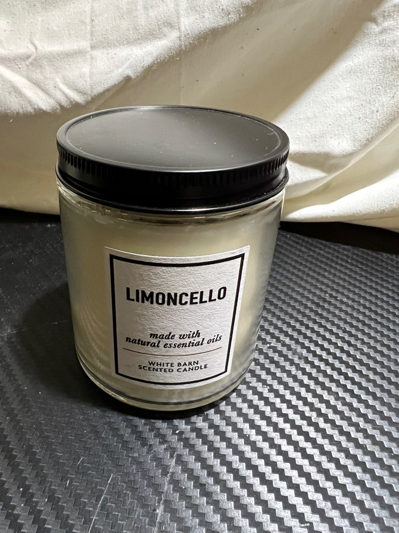 Bath & Body Works White Barn Limoncello Scented Candle, Furniture
