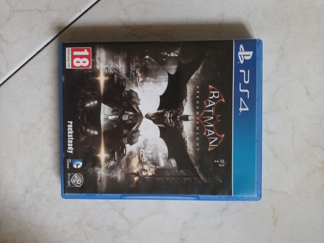 BATMAN ARKHAM KNIGHT (Category: PlayStation) located in Taguig. Submitted by deadrobinx (Listing ID 1195700944, Image 1). Description: BATMAN ARKHAM KNIGHT R2.