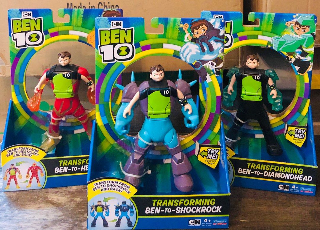 Ben 10 toys transforming alien playset hotsell