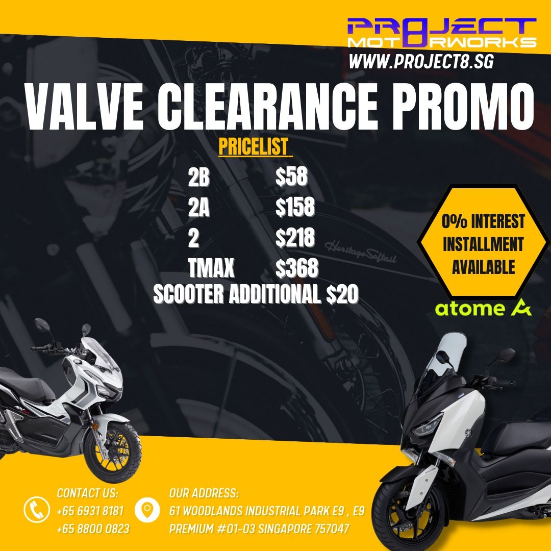 motorbike servicing promo YAMAHA AEROX NMAX SNIPER XSR R15 XMAX 300 XMAX 250 MT09