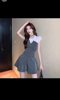 BN 2-piece blouse with shorts