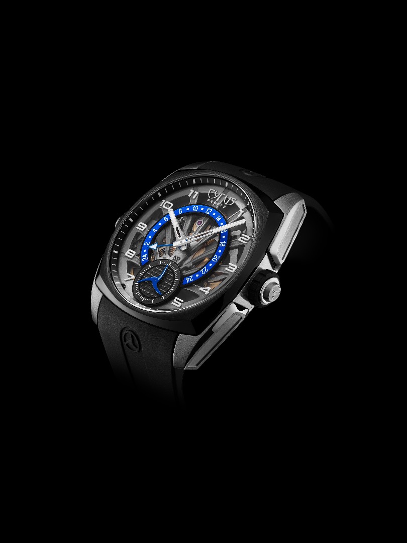 BNIB Cyrus Watch - Klepcys GMT Retrograde Light Titanium DLC, Luxury ...
