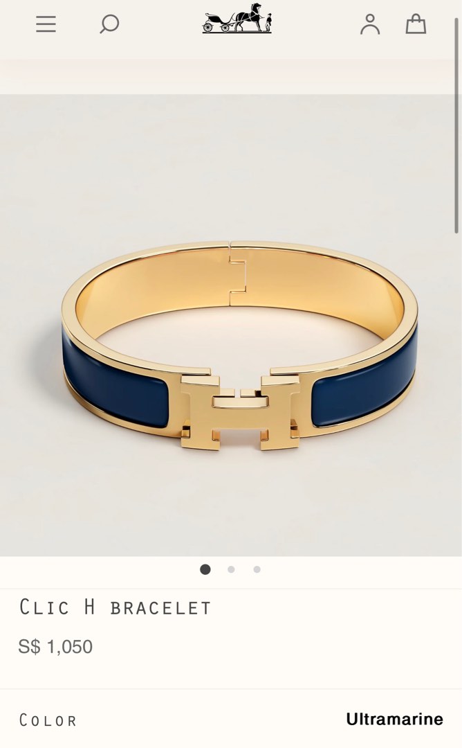 Hermes Clic H Bracelets Review, GM Size, Palladium