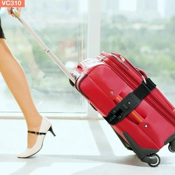 Travel Luggage Strap with Digital Weighting Scale Lock Hobbies
