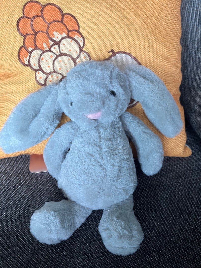 fluffy bunny stuffed animal