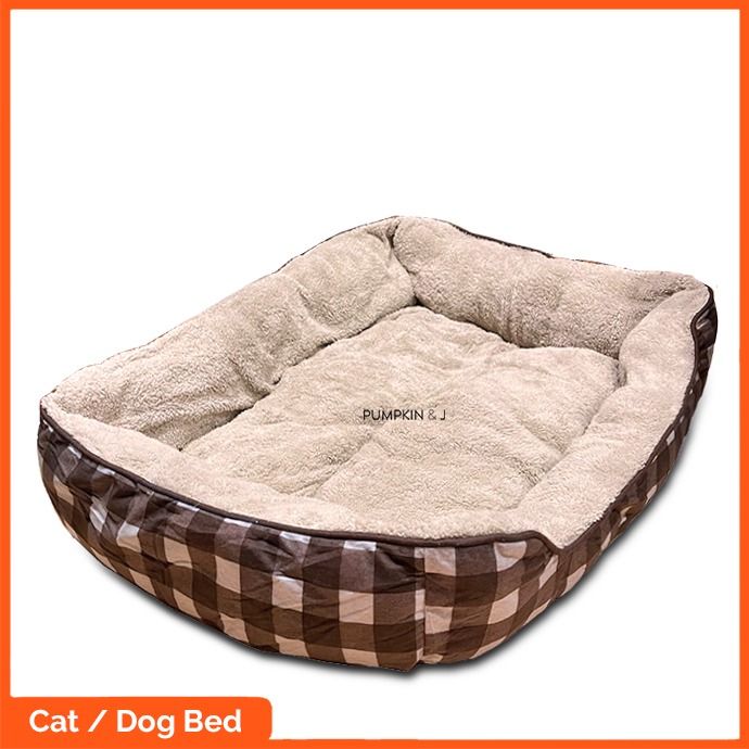 Buffalo check best sale cat bed