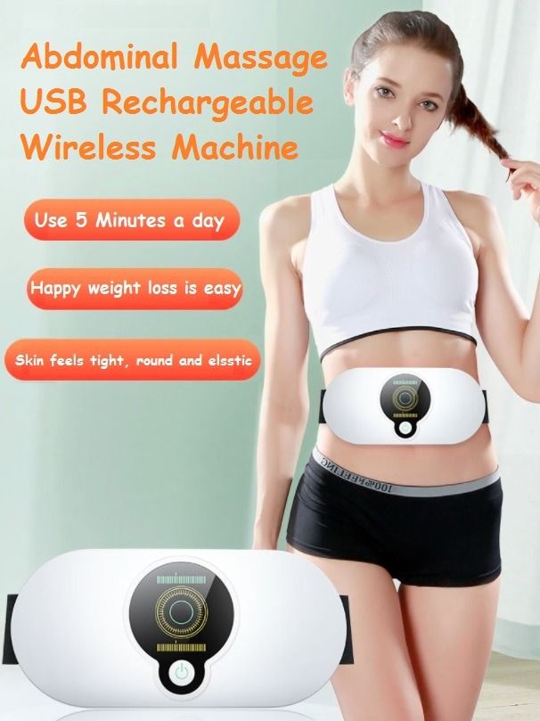 Massage Belt Adjustable Vibration Massage Promote Digestion Male Weight Loss