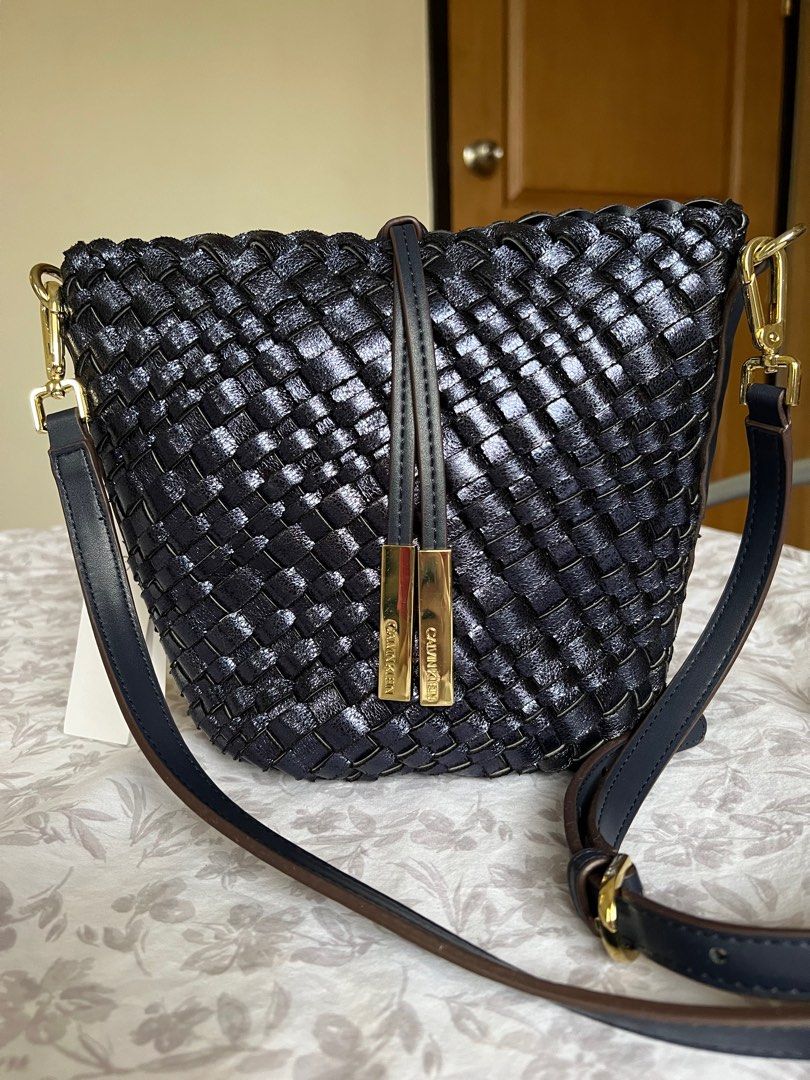 Calvin klein discount leather naomi crossbody