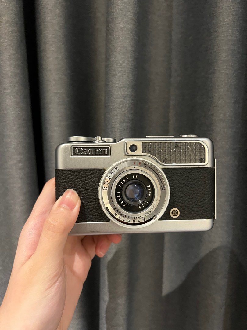 Canon Demi Half Frame film camera, Photography, Cameras on Carousell