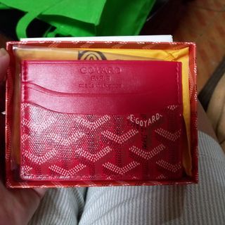 Goyard Card Holder, Luxury, Bags & Wallets on Carousell