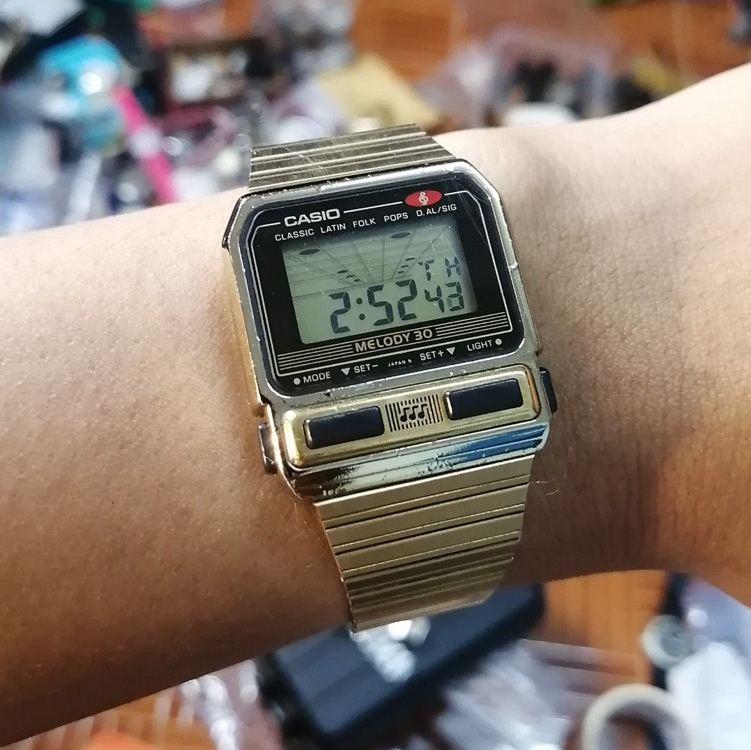 Casio melody 30 watch top