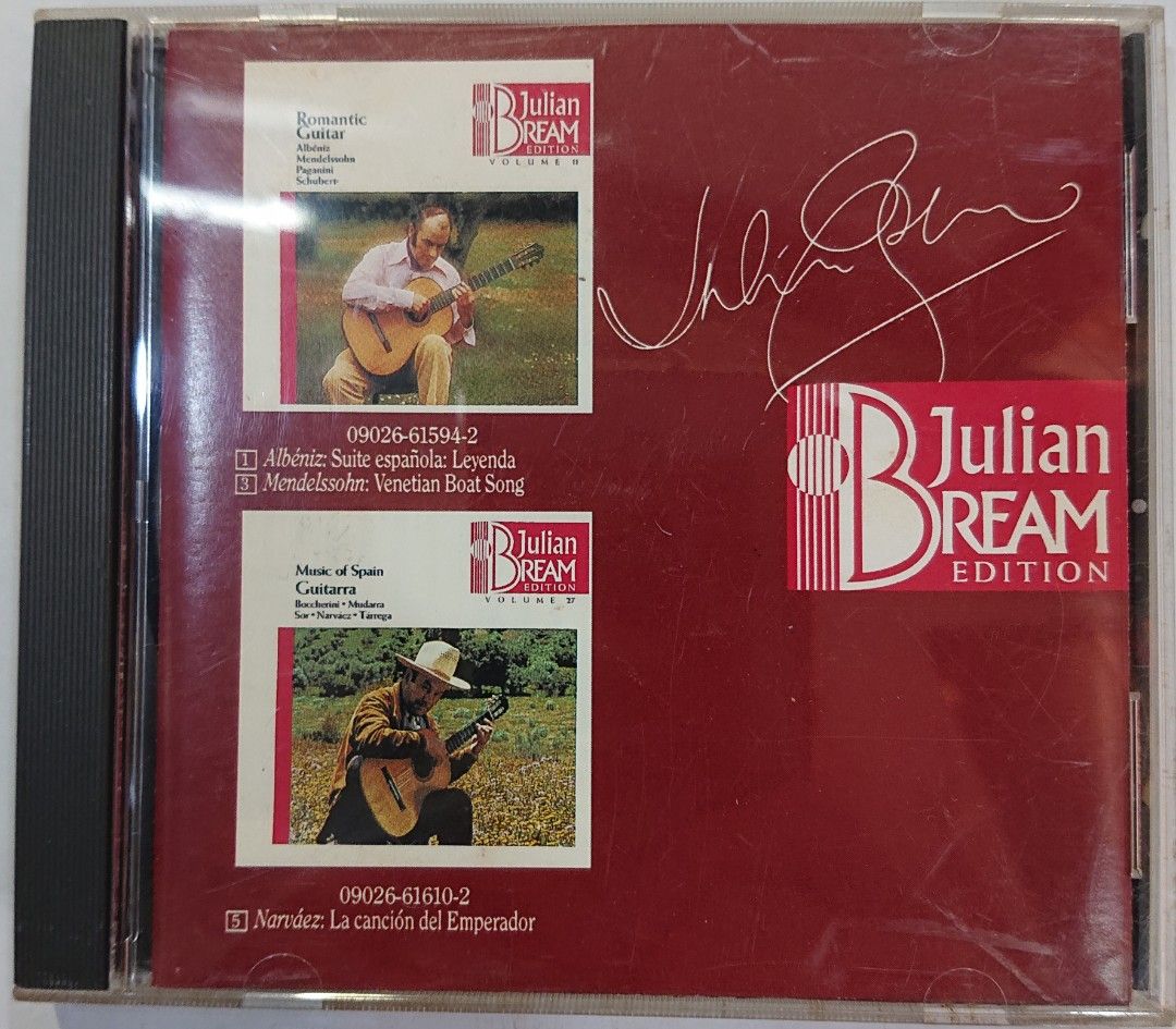 Cd Julian bream edition the ultimate guitar collection, 興趣及遊戲
