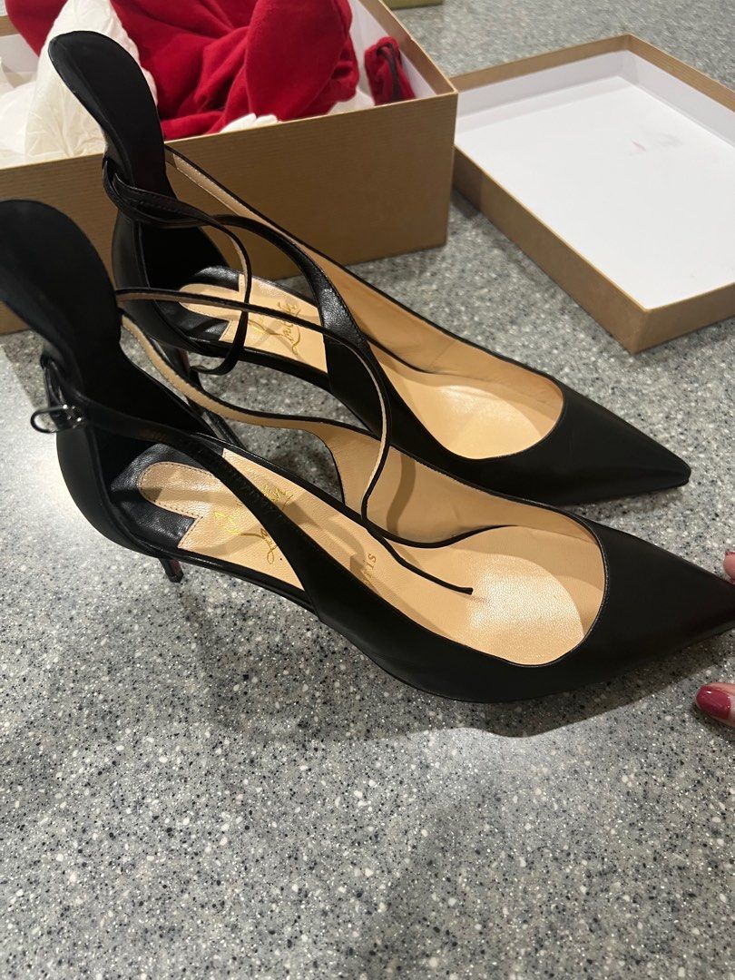 Christian Louboutin Mascara Black Pumps
