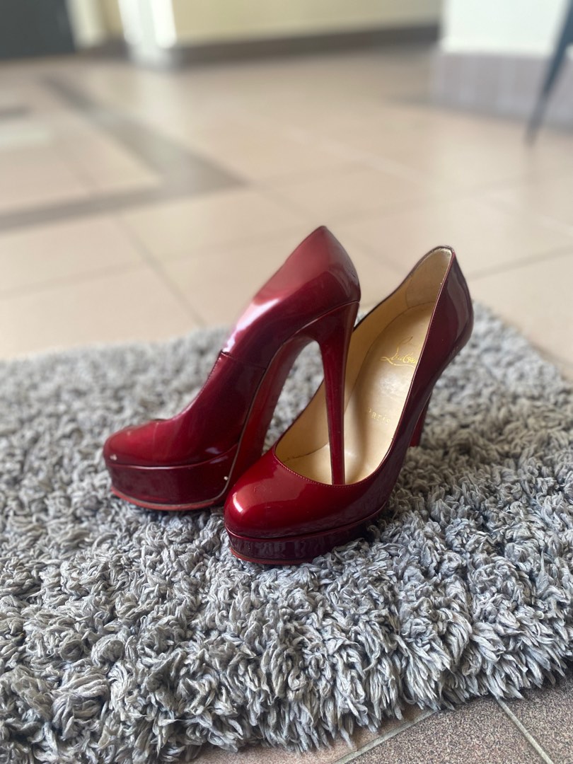 Christian louboutin red high heels sales