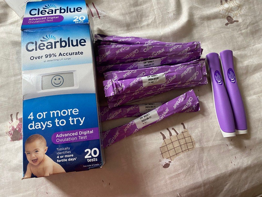 22pc Clearblue Ovulation Test Kit, Babies & Kids, Maternity Care on