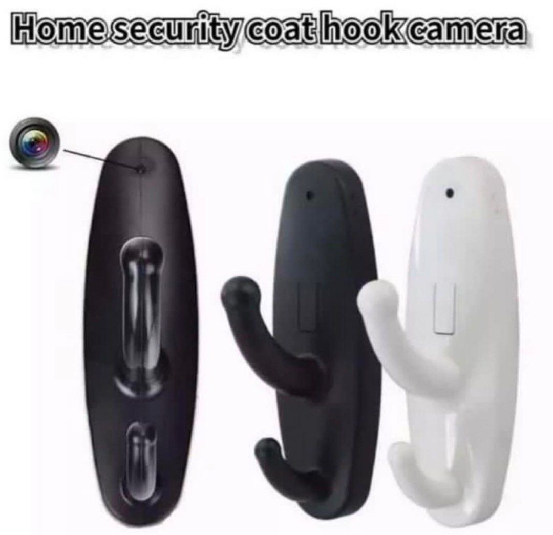 Clothes Hook Spy Camera Video and Audio Recording Safety Baby