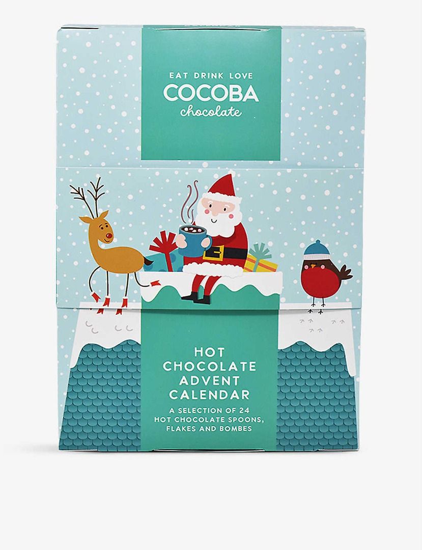 COCOBA Hot Chocolate advent calendar 熱朱古力沖水飲 有棉花糖 聖誕倒數日曆 每日一杯, 嘢食 & 嘢飲