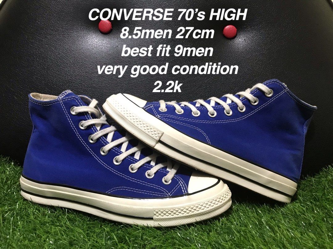Boys royal blue converse store