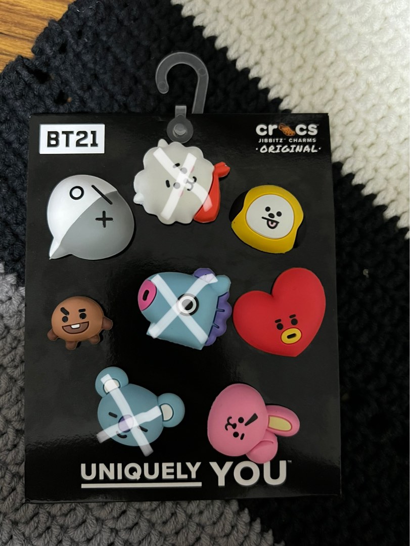 Crocs BT21 Jibbitz Charm, Women's Fashion, Footwear, Sandals on Carousell