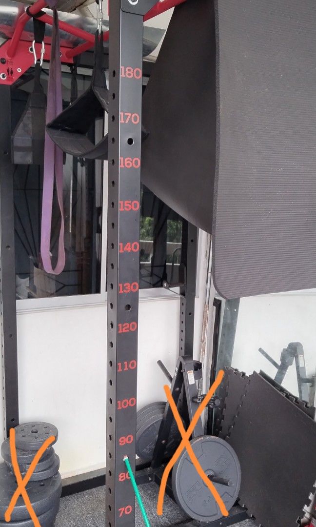 decathlon rack 900, Sports Equipment, Exercise & Fitness, Weights