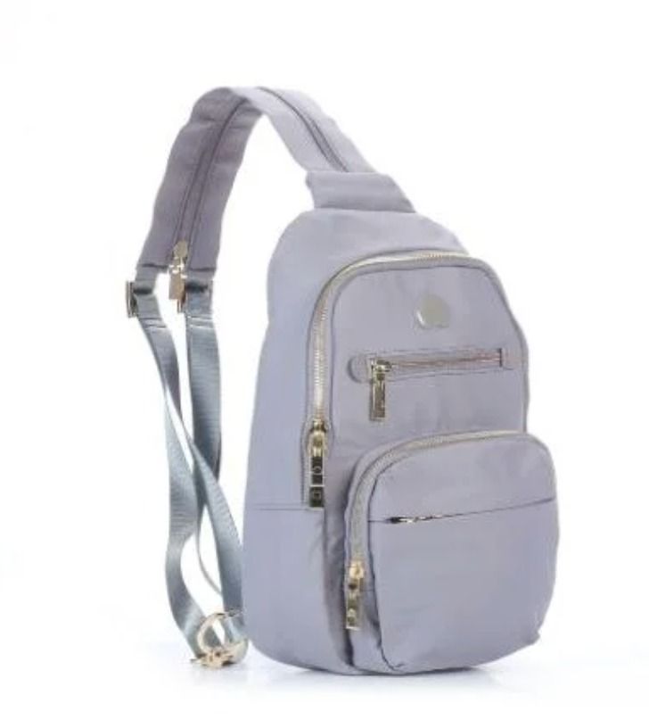 Delsey Adorable Mini Backpack Grey Women s Fashion Bags