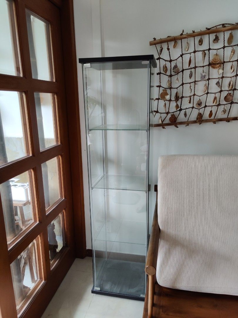 Detolf Ikea Glass Display Furniture & Home Living, Furniture