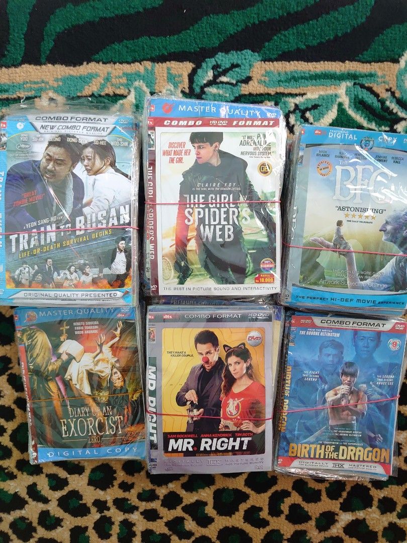Dvd Film total 167pcs @250000, Musik & Media, CD, DVD ...