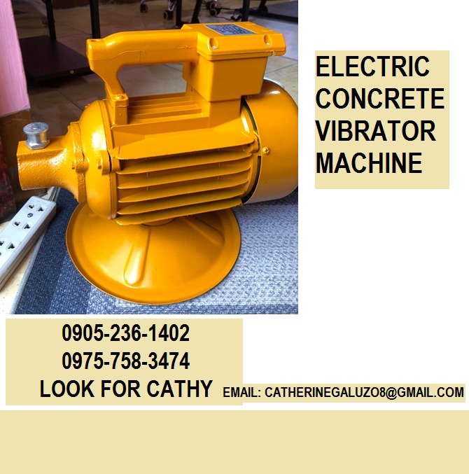 ELECTRIC CONCRETE VIBRATOR MACHINE, Commercial & Industrial