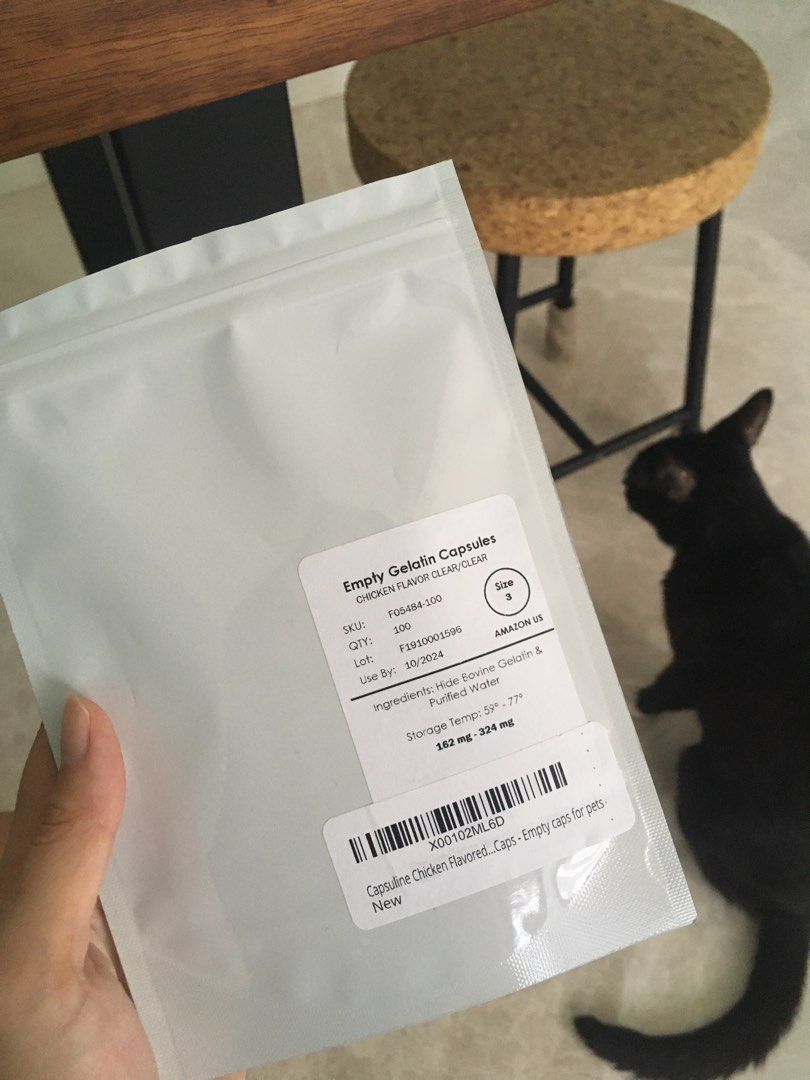 empty gelatin capsules, Pet Supplies, Health & Grooming on Carousell