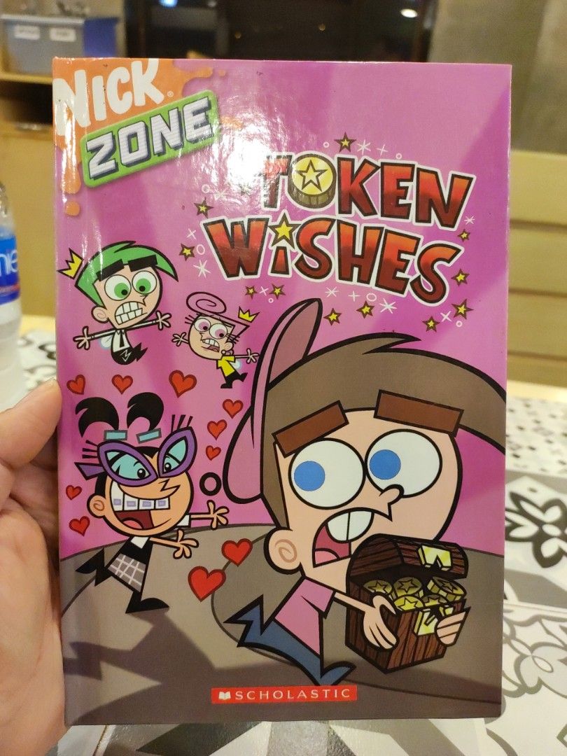 Fairly Odd Parents Nickelodeon (Category: Children's Books) located in Taguig. Submitted by sothyalbookshop (Listing ID 1195737768, Image 2). Description: Token Wishes (Nickelodeon's The Fairly Odd Parents!) Hardcover – January 1, 2003 Hardcover ‏ : ‎ 61 pages This is a Pre-Owned book. All our books are in Good or better condition. Synopsis: What Happens when the power to make wishes falls into the wrong hands? Timmy wishes for a box of wishing t