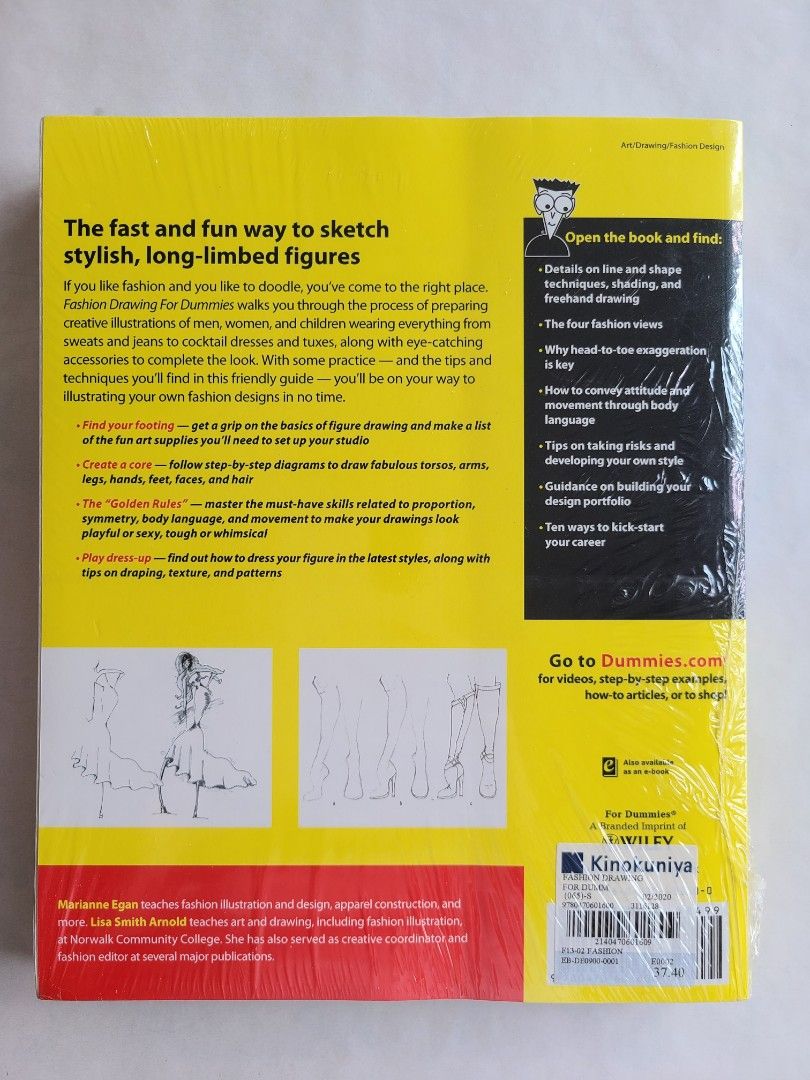 Fashion Drawing for Dummies, Hobbies & Toys, Books & Magazines