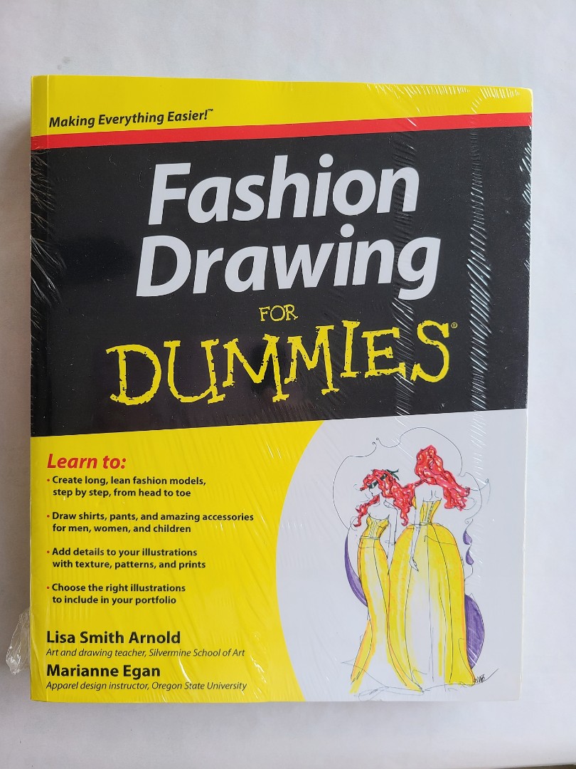 Fashion Drawing for Dummies, Hobbies & Toys, Books & Magazines