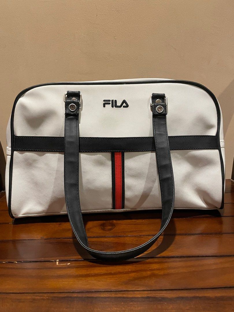 Fila White Bag Luxury Bags Wallets on Carousell