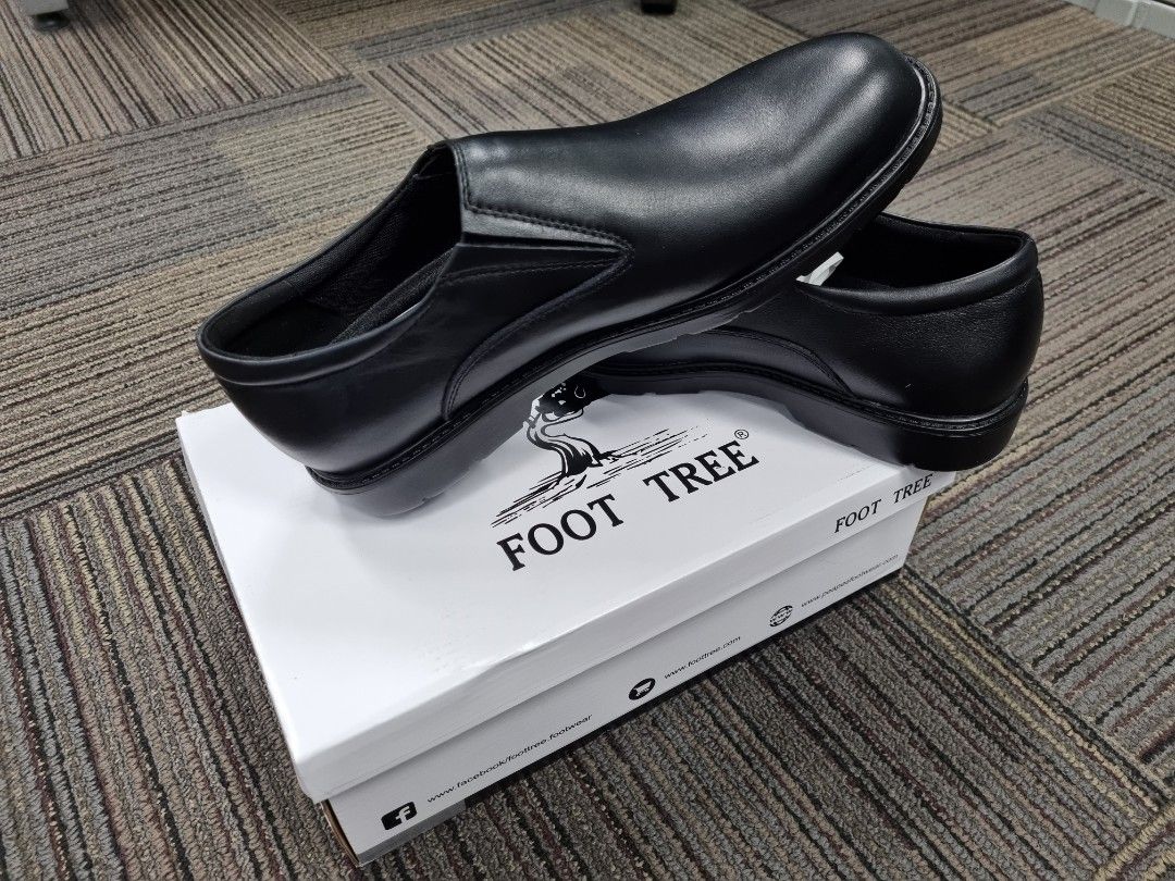 Pure leather black shoes best sale