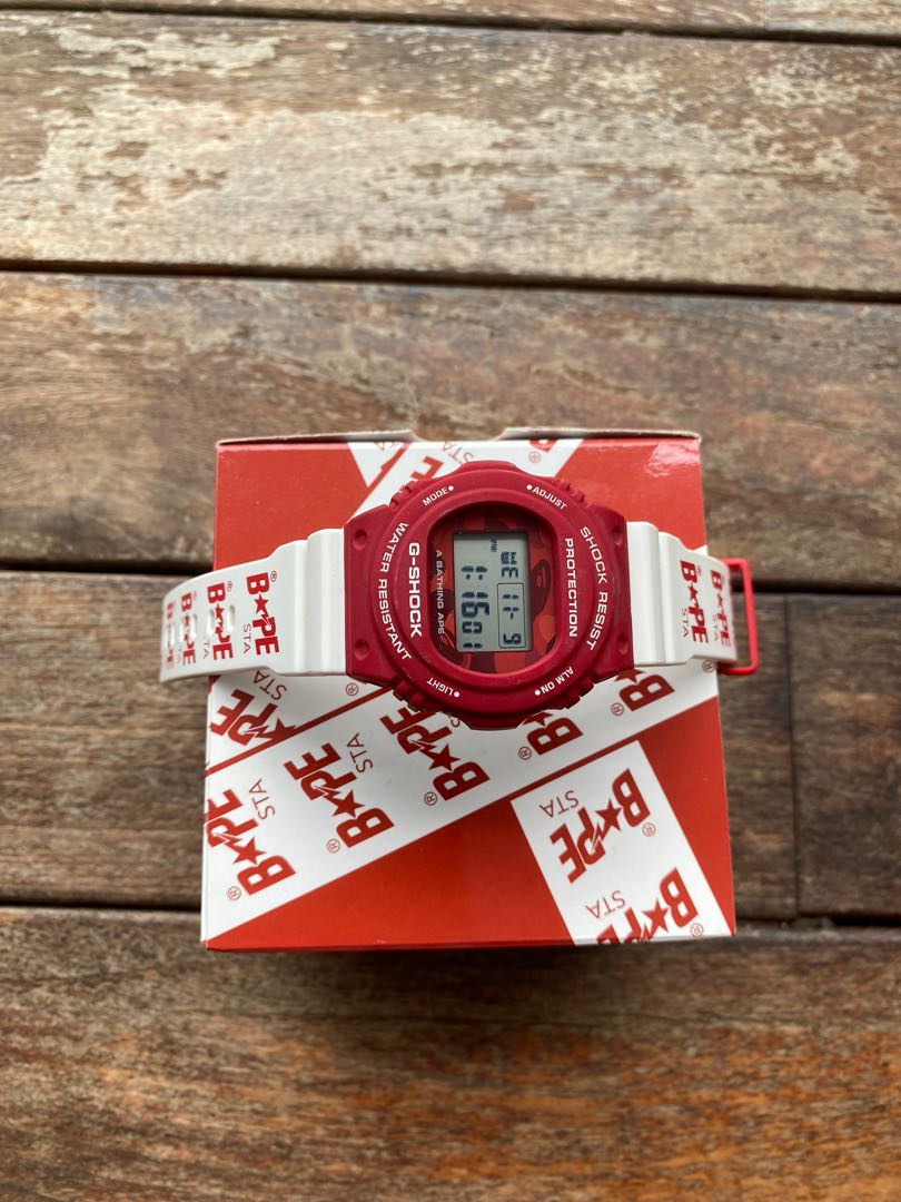 Casio g discount shock x bape